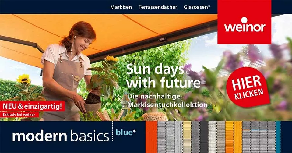 Markise für die Terrasse